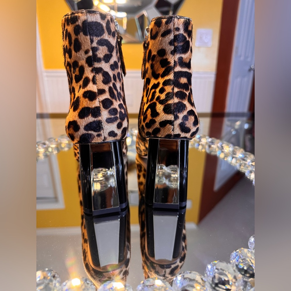 NWOTB Kate Spade Leopard Print Haircalf Rudy Boots, US 7 M - Picture 8 of 13